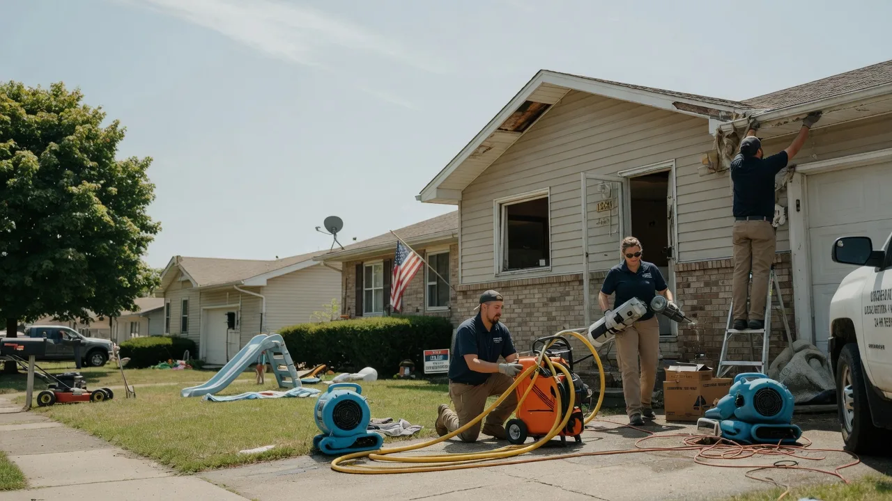 Water Damage Restoration in Petersburg, IN near me